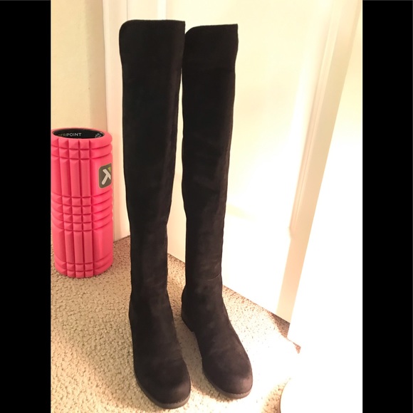 Stuart Weitzman 5050 suede boots Over-the-knee - Picture 8 of 8